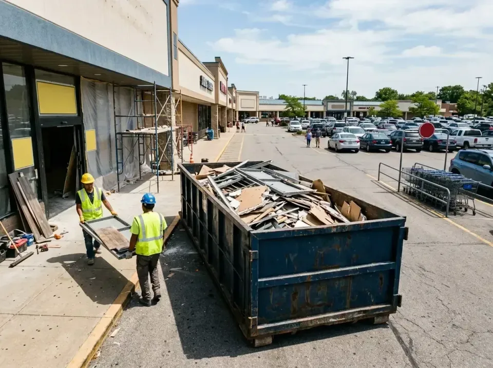 retail-store-renovation-debris-003 — frequently asked questions, Roll-off Dumpster Rentals in Alabaster, AL